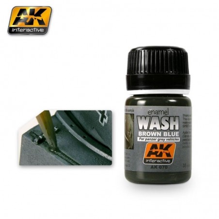 WASH FOR PANZER GREY VEHICLES - AK