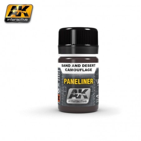 Paneliner for sand and desert camouflage 35ml - AK