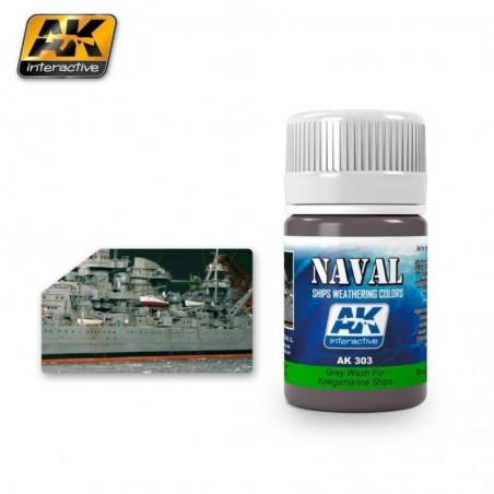 GREY WASH FOR KRIEGSMARINE SHIPS  - AK