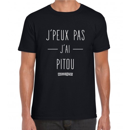 T-Shirt French Wargame Studio J'PEUX PAS J'AI PITOU