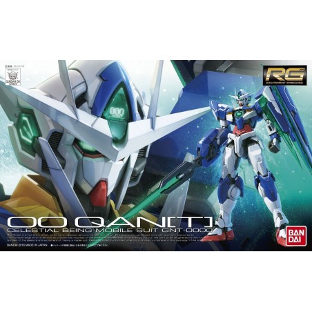 Gundam Gunpla RG 1/144 OO Qant BL