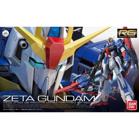 GUNDAM GUNPLA RG 1/144 010 Z GUNDAM