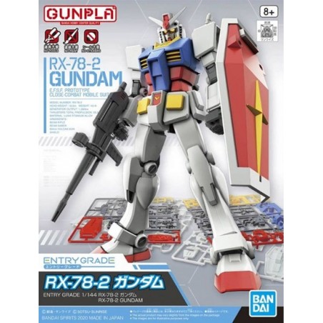 Gundam Gunpla Entry Grade 1/144 RX-78-2 Gundam