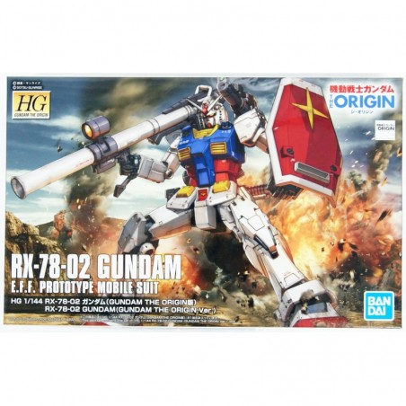 Gundam Gunpla HG 1/144 026 RX-78-02 Gundam The Origin Ver
