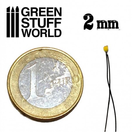 Lumières LED Blanche Froide - 2mm