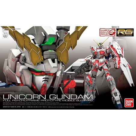 Gundam Gunpla RG 1/144 25 Unicorn Gundam Banmk16741