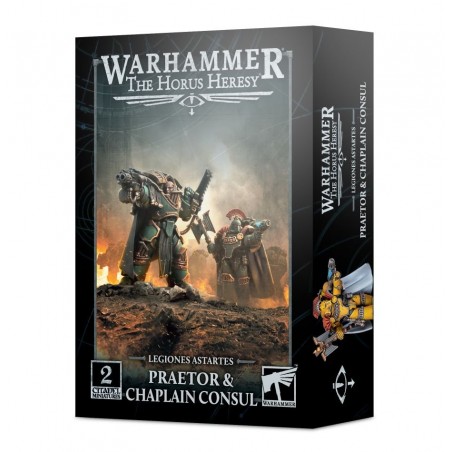Horus Heresy - Praetor Cataphractii & Consul Chapelain de Légion