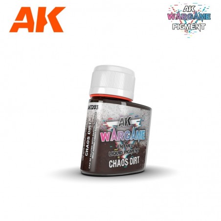 WARGAME ENAMEL LIQUID PIGMENTS Chaos Dirt 35 ml. - AK