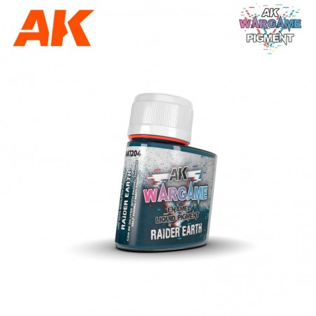 WARGAME ENAMEL LIQUID PIGMENTS Raider Earth 35 ml. - AK