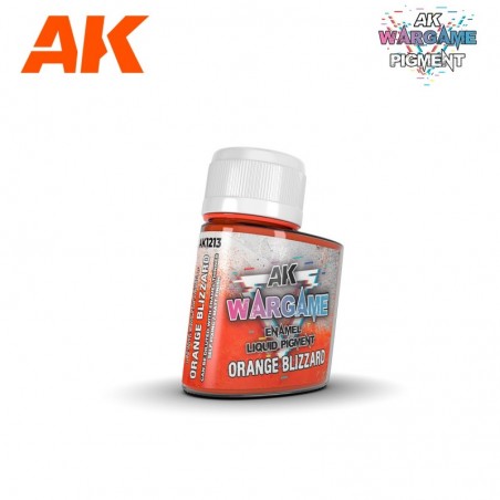 WARGAME ENAMEL LIQUID PIGMENTS Orange Blizzard 35ml. - AK