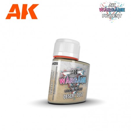 WARGAME ENAMEL LIQUID PIGMENTS Desrt Dust 35 ml. - AK