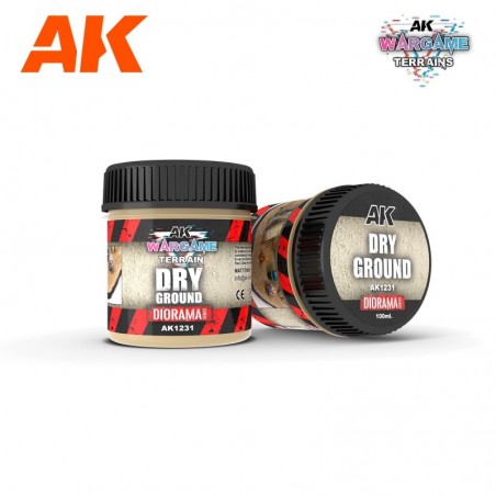 TERRAINS Dry Ground 100 ml.BATTLE GROUND - AK