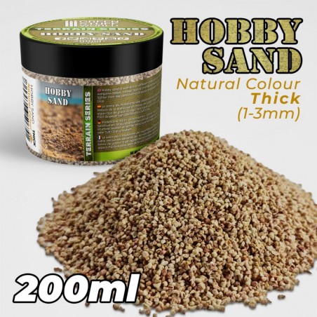 Sable Grossier pour Modélisme 200ml - Naturel