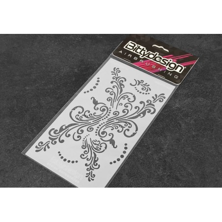 Vinyl stencil - Floreal