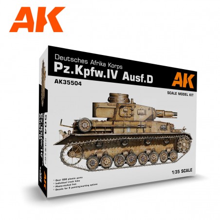 PZ.KPFW.IV AUSF.D DEUTSCHE AFRIKA KORPS PZ.KPFW.IV AUSF.D DEUTSCHE AFRIKA KORPS - AK