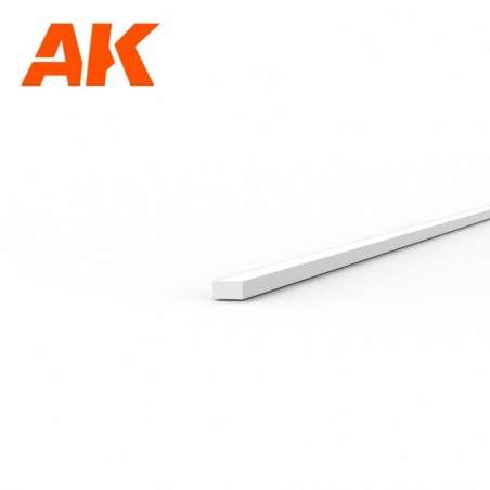 AK6501 Strips 0.30 x 0.50 x 350mm - STYRENE STRIP