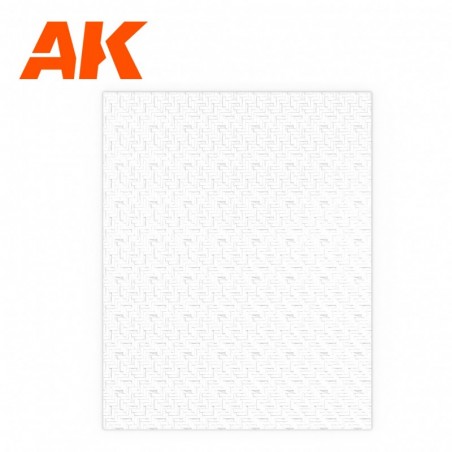 AK6581 Pavement Spike Brick Sheet 245x195mm/9.64x7.68" 1U