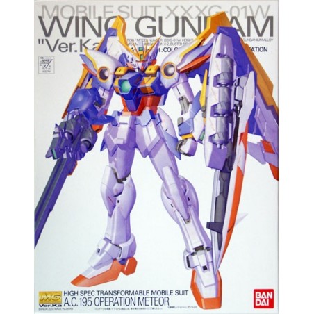 GUNDAM GUNPLA MG 1/100 WING GUNDAM Ver.Ka