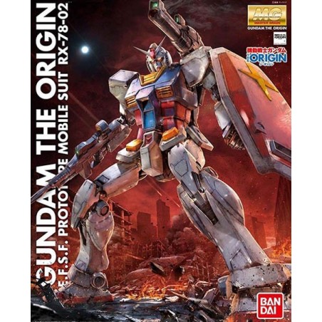 GUNDAM GUNPLA MG 1/100 RX-78-02 GUNDAM THE ORIGIN