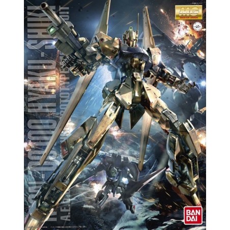 GUNDAM GUNPLA MG 1/100 MSN-00100 HYAKUSHIKI VER.2.0