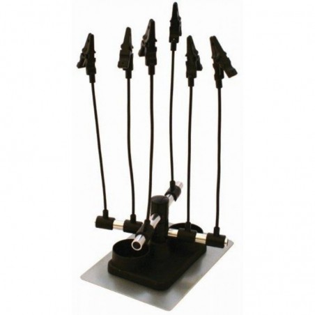 Holder Fengda BD-400 for holding airbrushing object with 6 clips