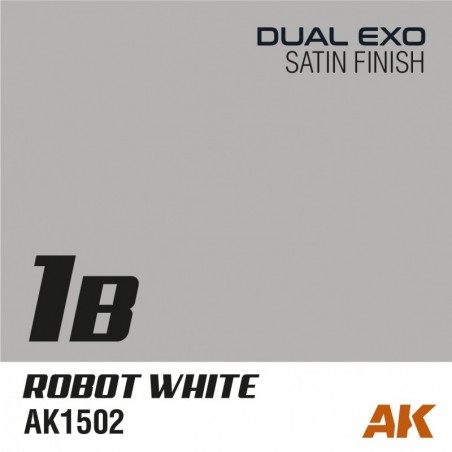 AK1502 Dual Exo 1B - Robot White  60ml