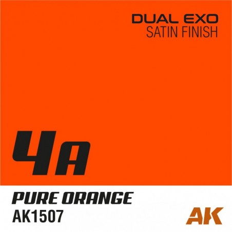 AK1507 Dual Exo 4A - Pure Orange  60ml