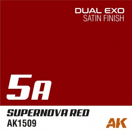 AK1509 Dual Exo 5A - Supernova Red  60ml
