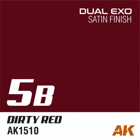 AK1510 Dual Exo 5B - Dirty Red  60ml