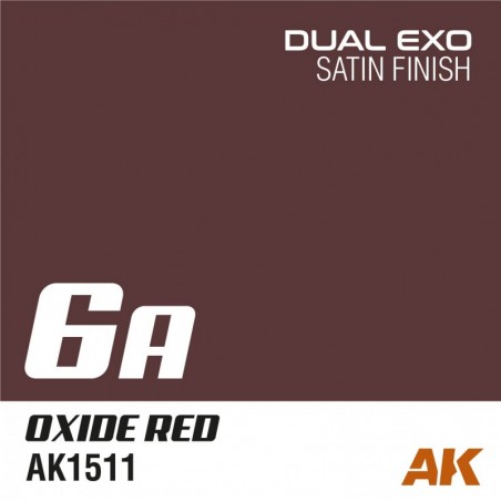 AK1511 Dual Exo 6A - Oxide Red  60ml