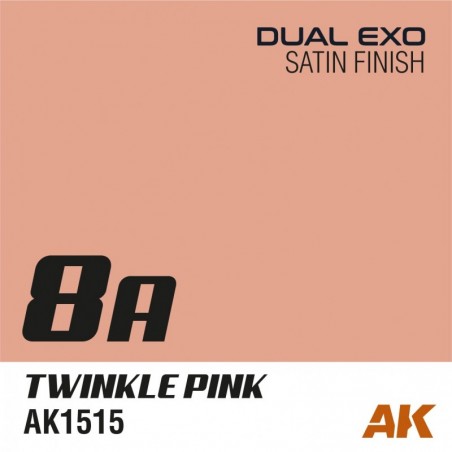 AK1515 Dual Exo 8A - Twinkle Pink  60ml