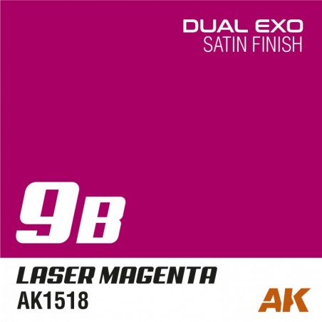 AK1518 Dual Exo 9B - Laser Magenta  60ml