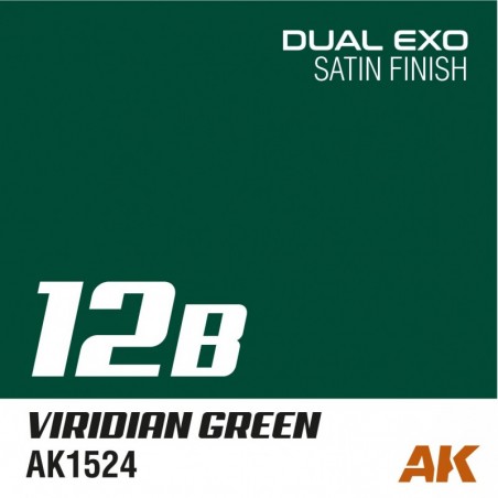 AK1524 Dual Exo 12B - Viridian Green  60ml