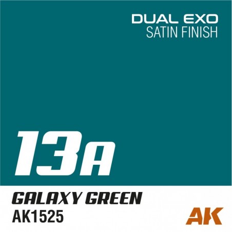 AK1525 Dual Exo 13A - Galaxy Green  60ml