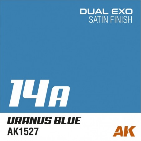AK1527 Dual Exo 14A - Uranus Blue  60ml