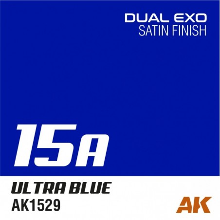 AK1529 Dual Exo 15A - Ultra Blue  60ml