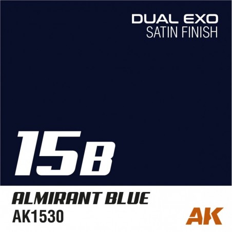 AK1530 Dual Exo 15B - Almirant Blue  60ml