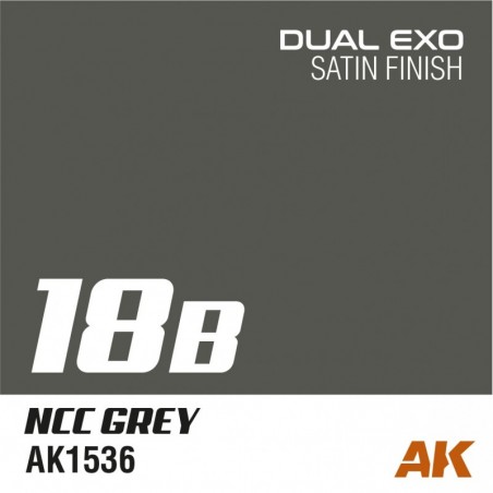 AK1536 Dual Exo 18B - Ncc Grey  60ml