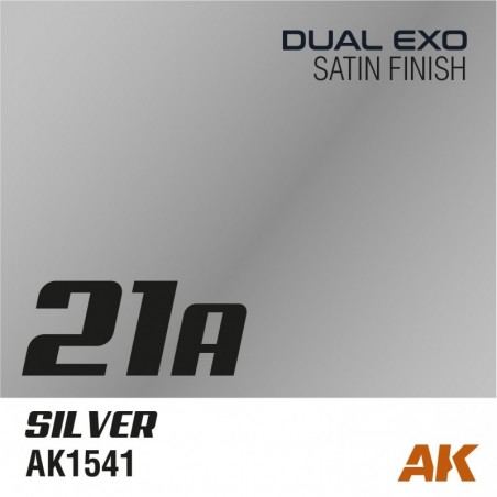AK1541 Dual Exo 21A - Silver  60ml