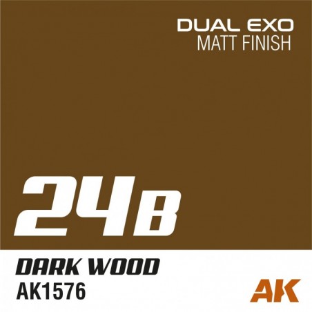 AK1576 Dual Exo 24B - Dark Wood  60ml