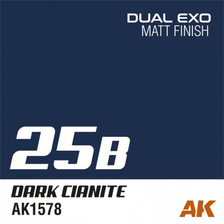 AK1578 Dual Exo 25B - Dark Cianite  60ml