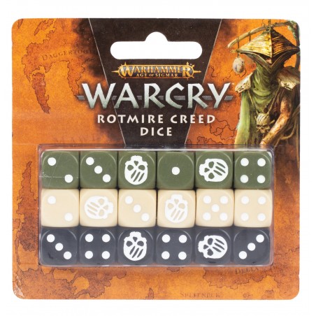 WARCRY DICE SET: ROTMIRE CREED