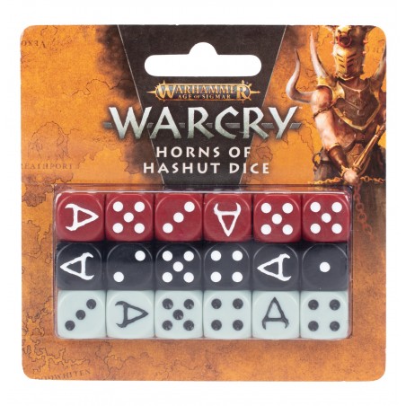 WARCRY DICE SET: HORNS OF HASHUT