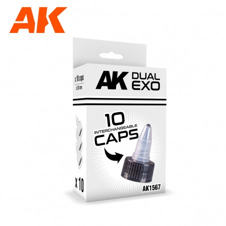 DUAL EXO 10 INTERCHANGEABLE CAPS SET