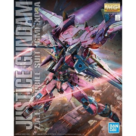 GUNDAM GUNPLA MG 1/100 JUSTICE GUNDAM