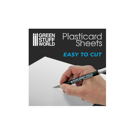 Plaque de Plasticard - 1'5 mm - COMBOx3 feuilles