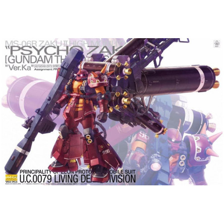 GUNDAM GUNPLA MG 1/100 ZAKU HIGH MOBILITY TYPE PSYCHO ZAKU VER.KA THU