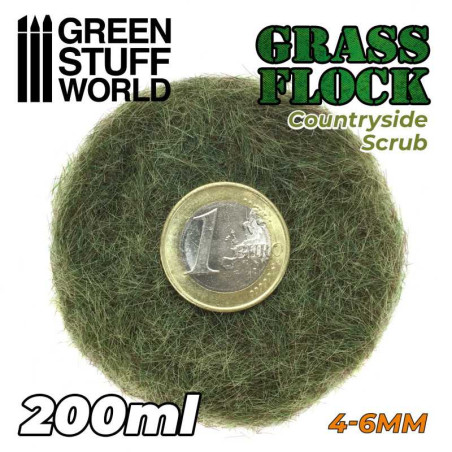 Herbe Statique 4-6mm- COUNTRYSIDE SCRUB - 200ml