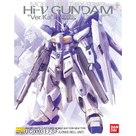 GUNDAM GUNPLA MG 1/100 VER KA RX-93 V2 HI V GUNDAM