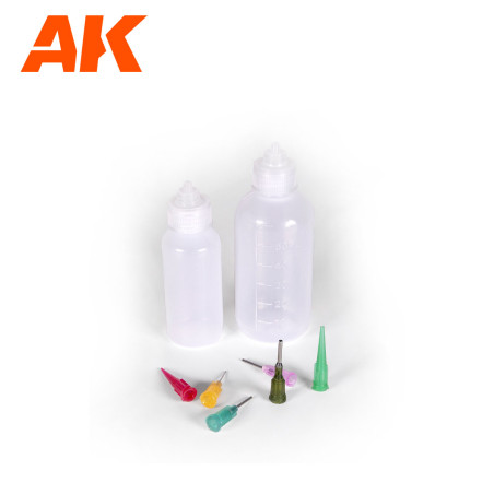 PRECISION DISPENSERS (6cannulas & 2 bottles) - AK